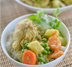 Rice with Chicken Sauce