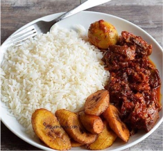 Rice with Stew